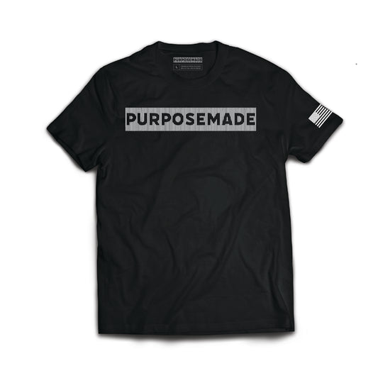 Banner Tee Shirt - Black