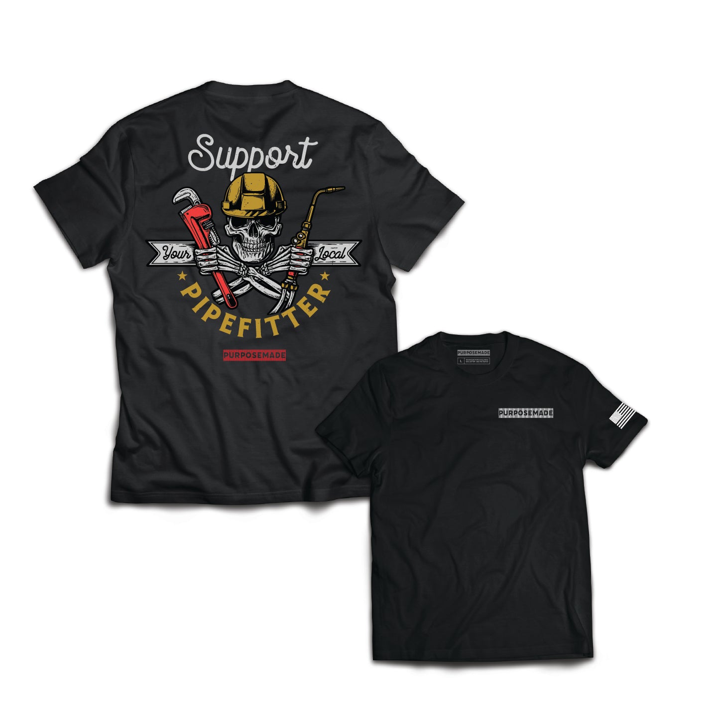 S.Y.L. Pipefitter Tee - Black